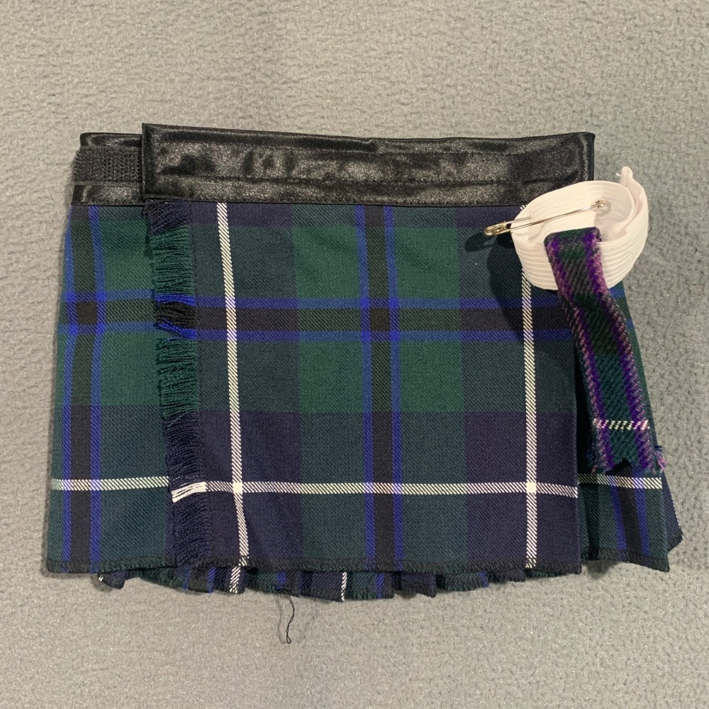 The More Tartan 2T‎ Black Watch Plaid Scottish Kilt Made in Scotland Adjustable
